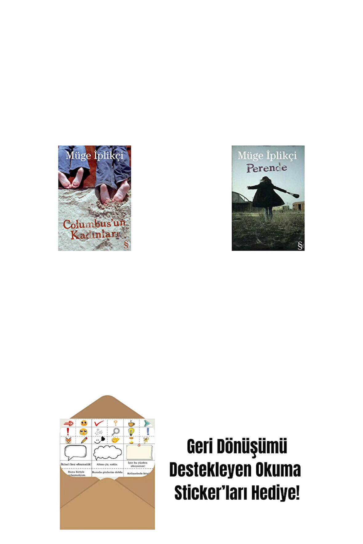 Columbus'un Kadınları + Perende + Okuma Sticker'ları