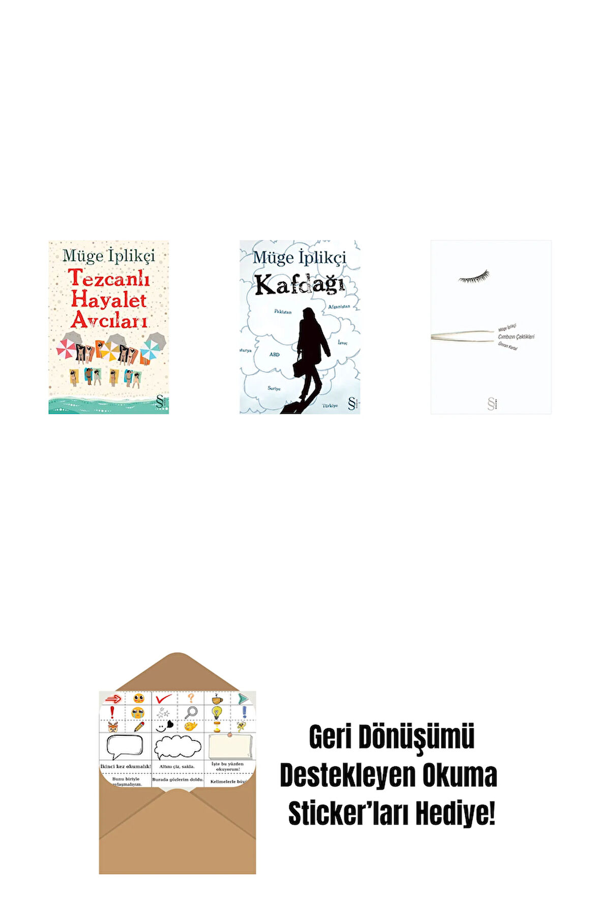 Tezcanlı Hayalet Avcıları + Kafdağı + Cımbızın Çektikleri + Okuma Sticker'ları