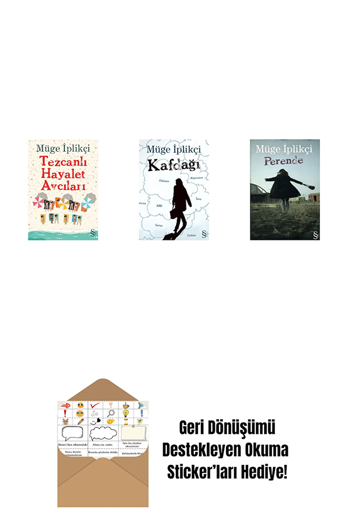 Tezcanlı Hayalet Avcıları + Kafdağı + Perende + Okuma Sticker'ları