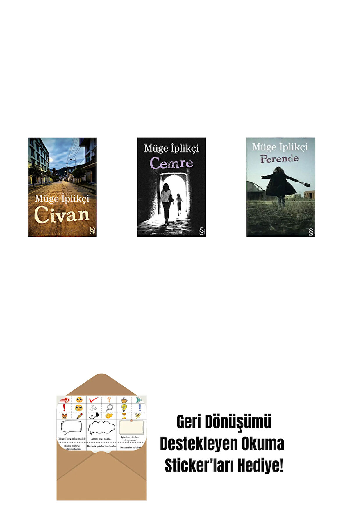 Civan + Cemre + Perende + Okuma Sticker'ları