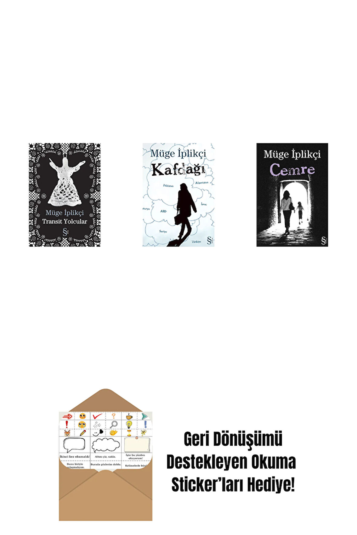 Transit Yolcular + Kafdağı + Cemre + Okuma Sticker'ları