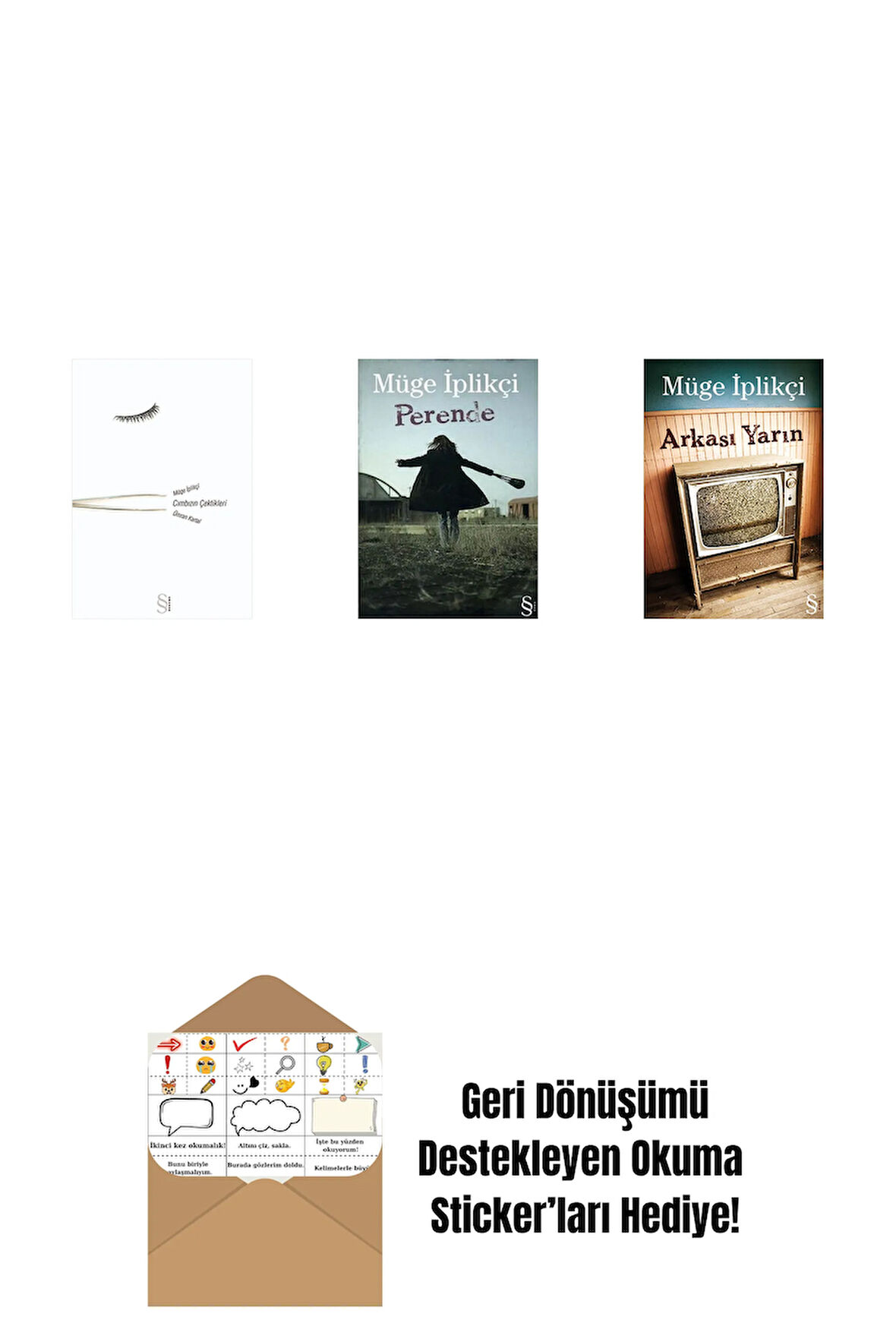 Cımbızın Çektikleri + Perende + Arkası Yarın + Okuma Sticker'ları