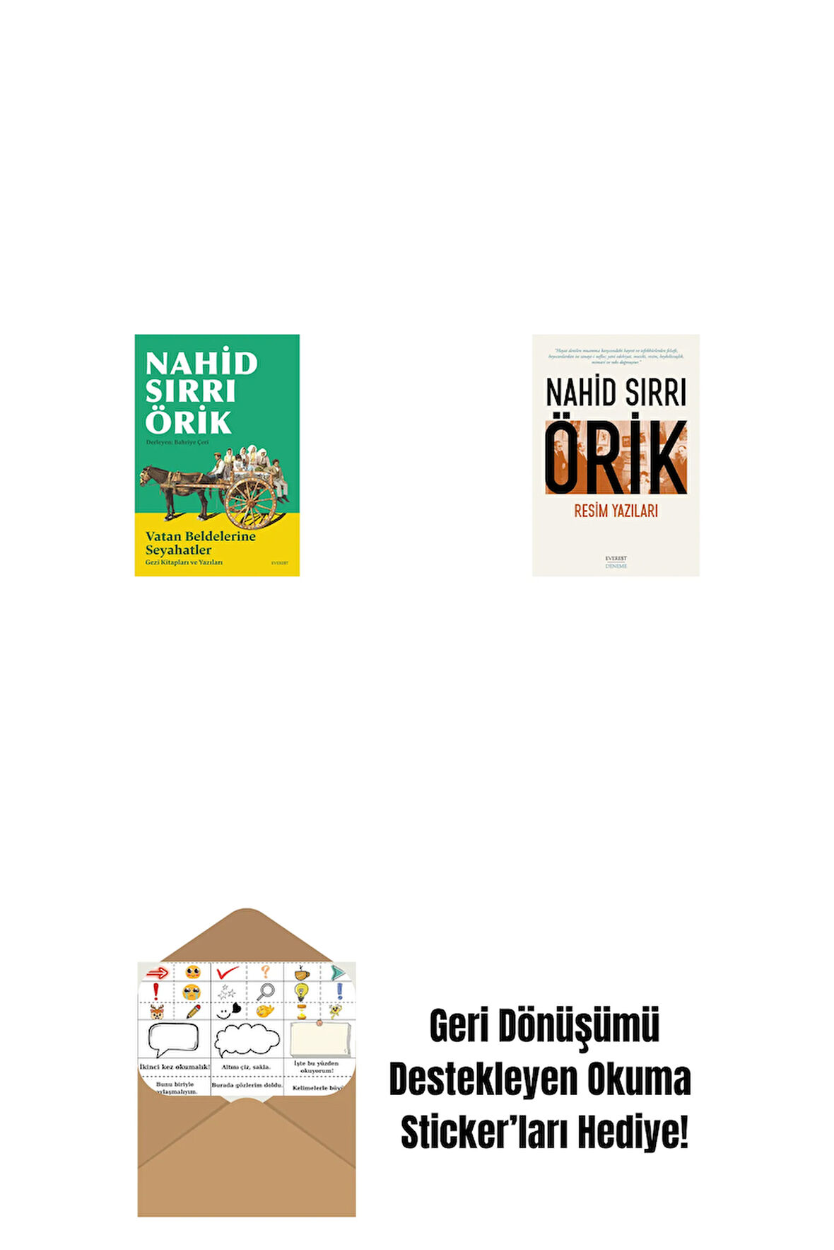 Vatan Beldelerine Seyahatler + Resim Yazıları + Okuma Sticker'ları