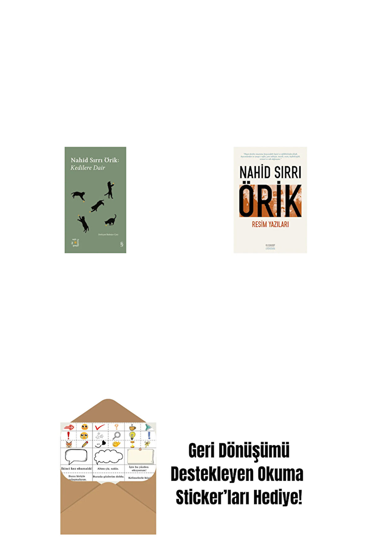 Everest Açıkhava 29 - Kedilere Dair + Resim Yazıları + Okuma Sticker'ları