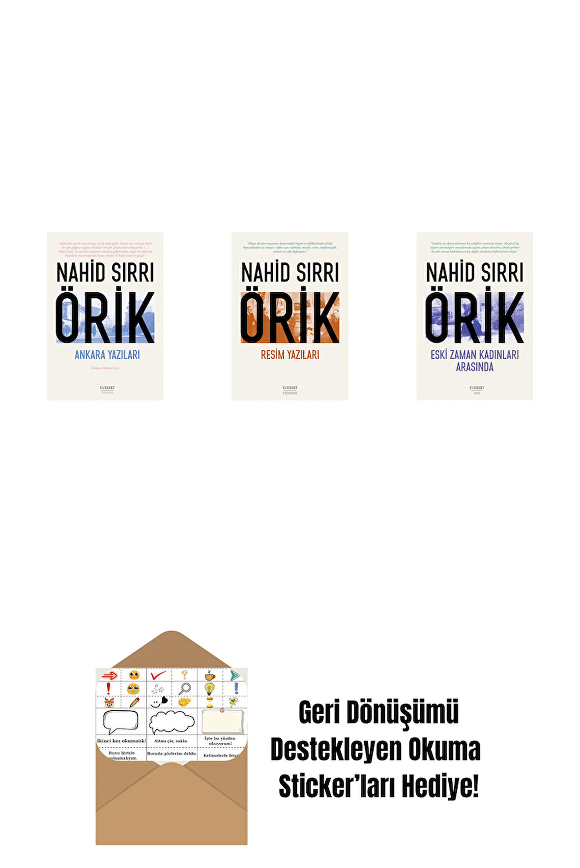 Ankara Yazıları + Resim Yazıları + Eski Zaman Kadınları Arasında + Okuma Sticker'ları