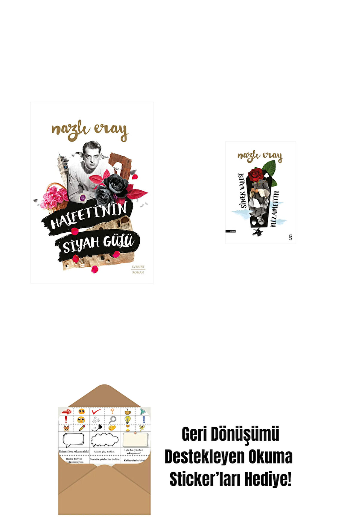 Halfeti’nin Siyah Gülü + Sinek Valesi Nizamettin + Okuma Sticker'ları