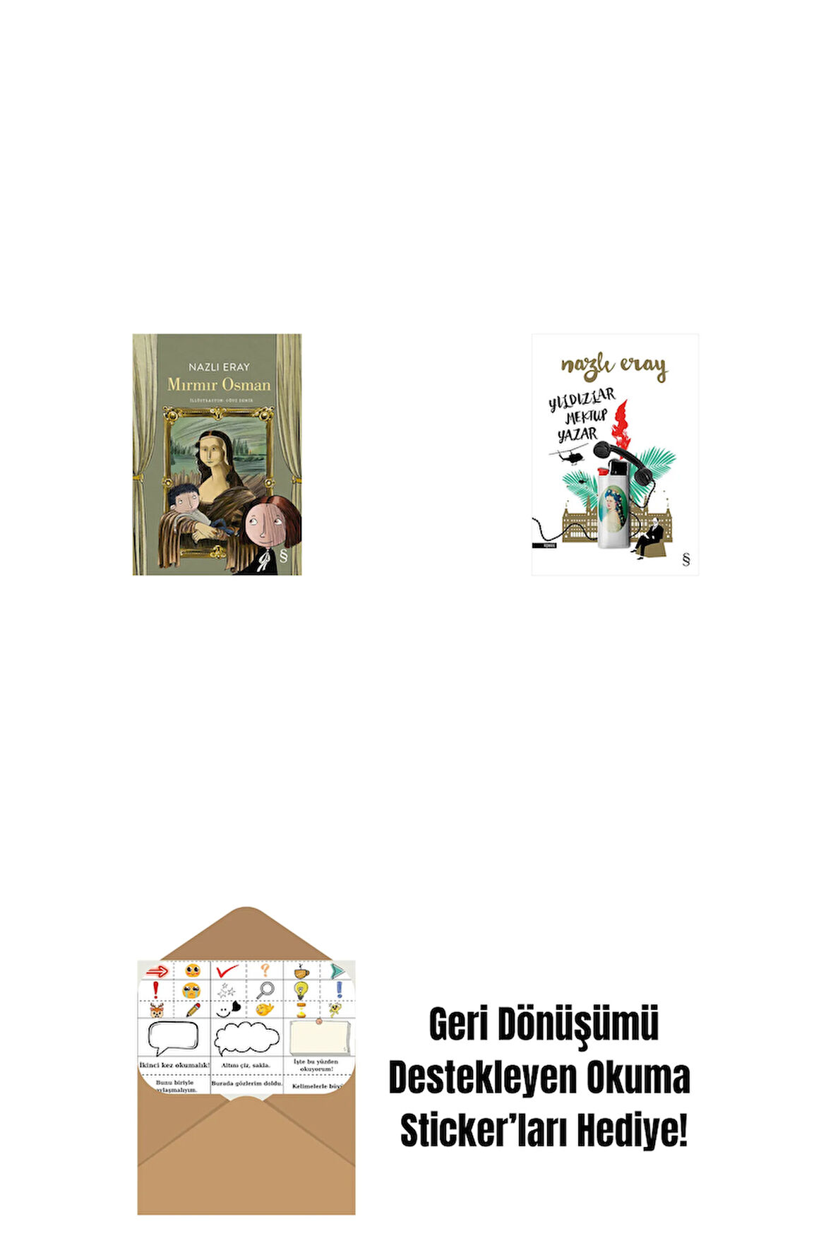 Mırmır Osman + Yıldızlar Mektup Yazar + Okuma Sticker'ları