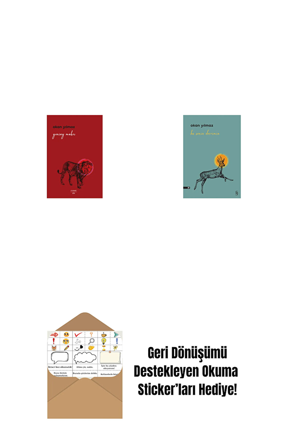 Yeniay Mahvı + Bu Senin Devrimin + Okuma Sticker'ları