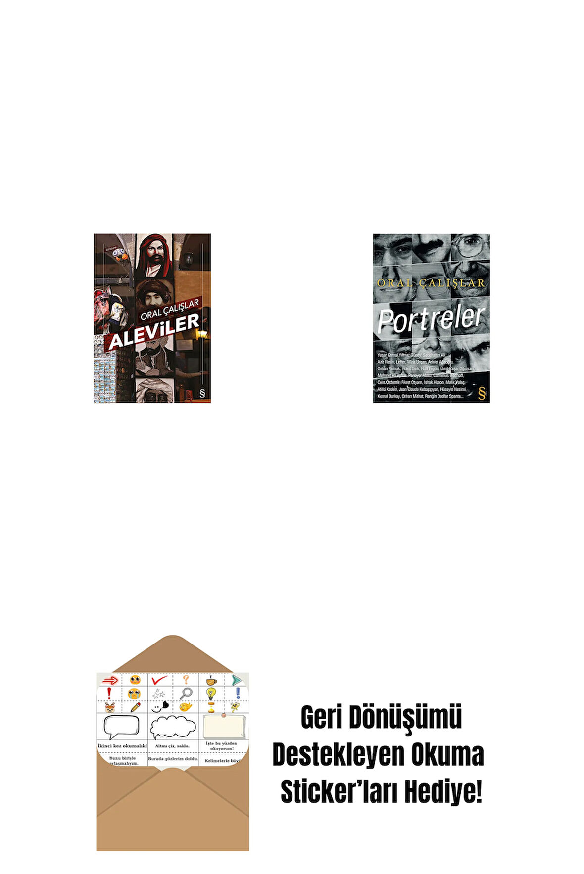 Aleviler + Portreler + Okuma Sticker'ları