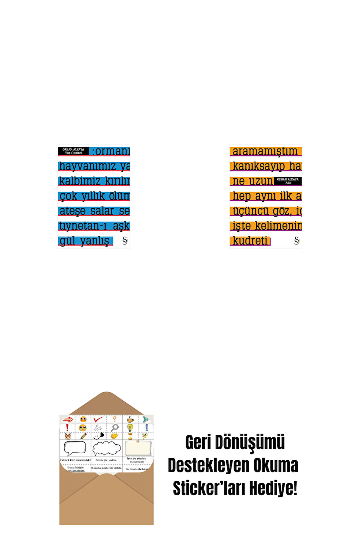 Tuz Günleri + Altı + Okuma Sticker'ları