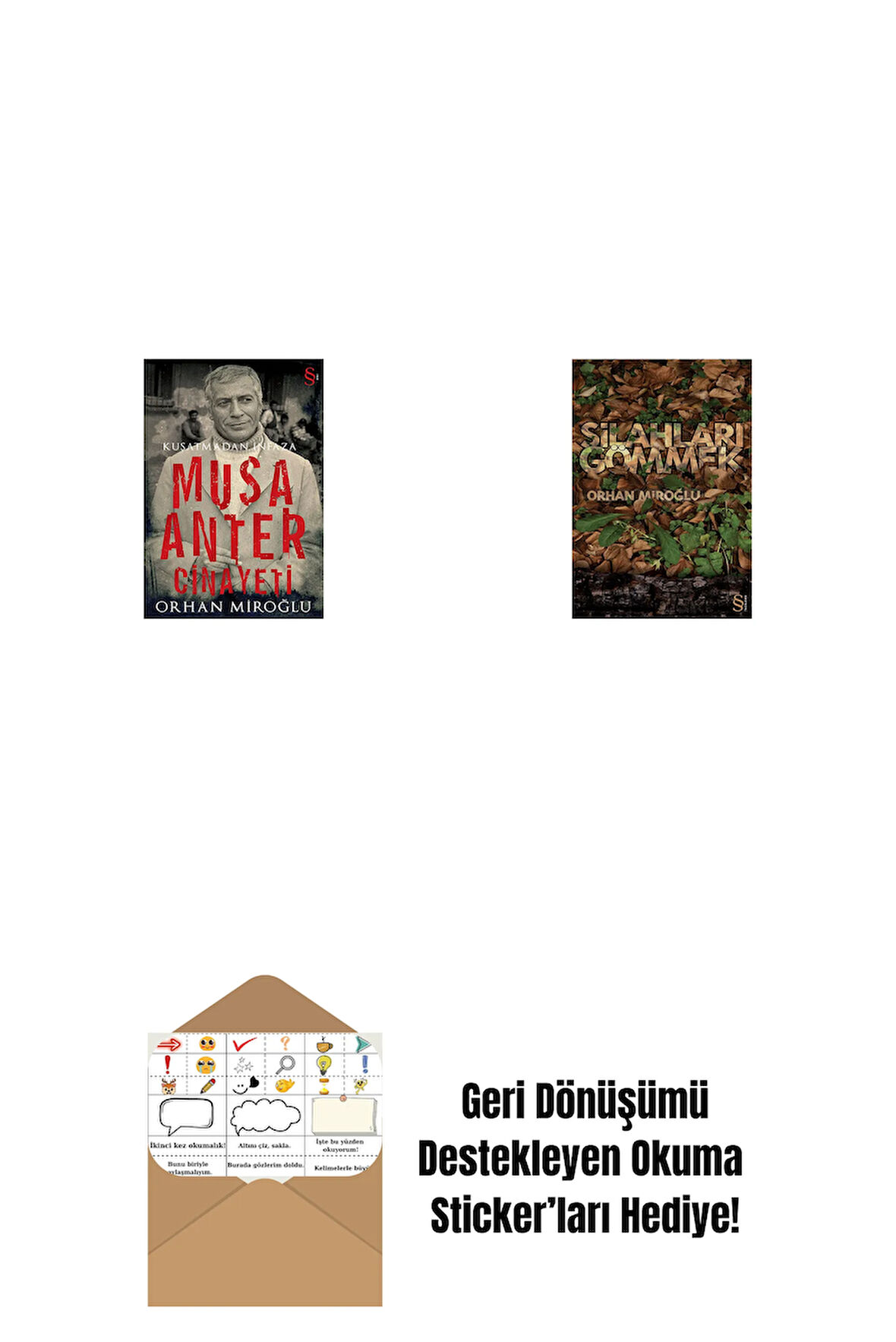 Musa Anter Cinayeti + Silahları Gömmek + Okuma Sticker'ları