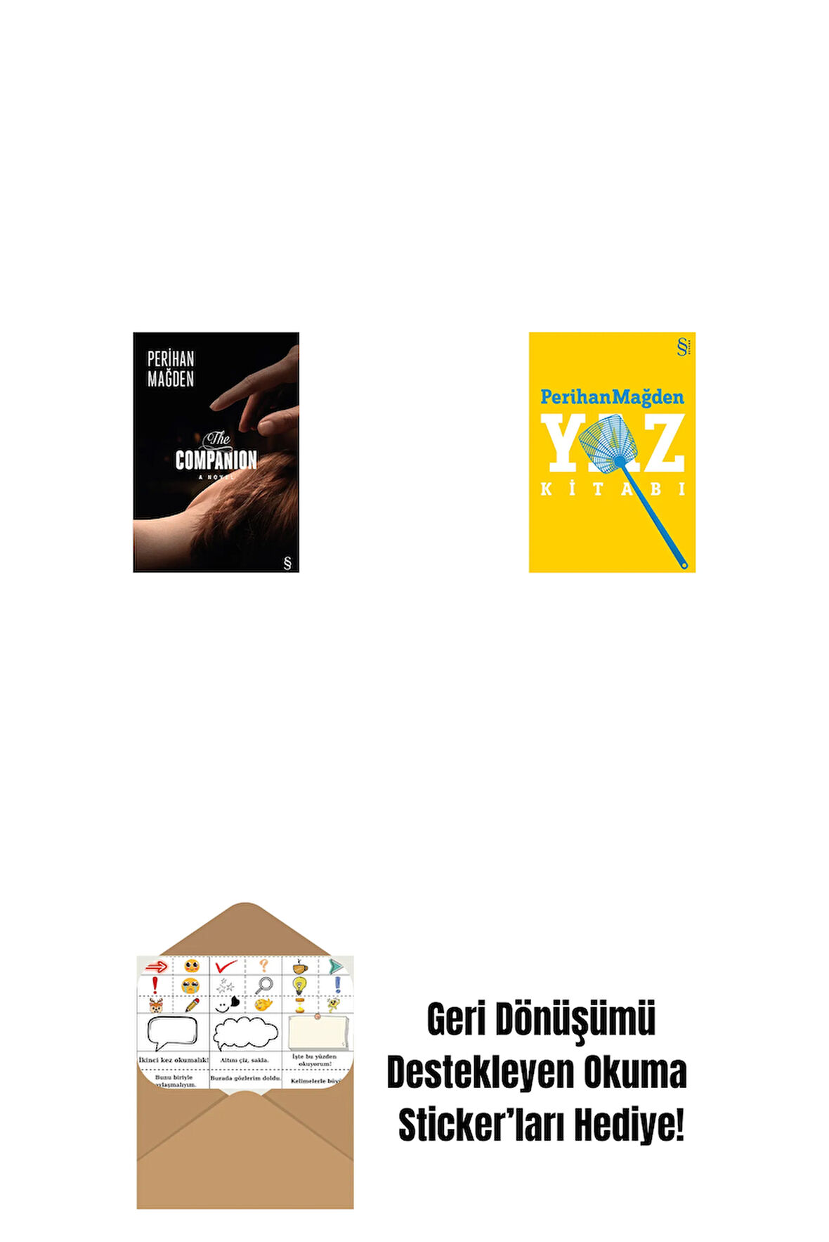 The Companion + Yaz Kitabı + Okuma Sticker'ları