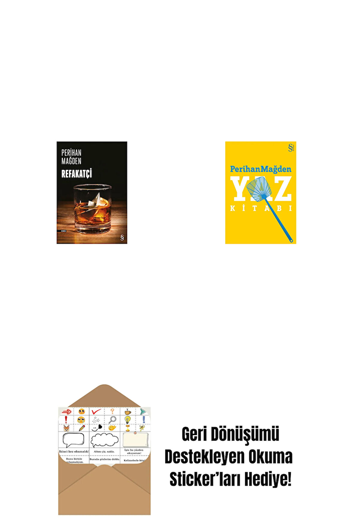 Refakatçi + Yaz Kitabı + Okuma Sticker'ları