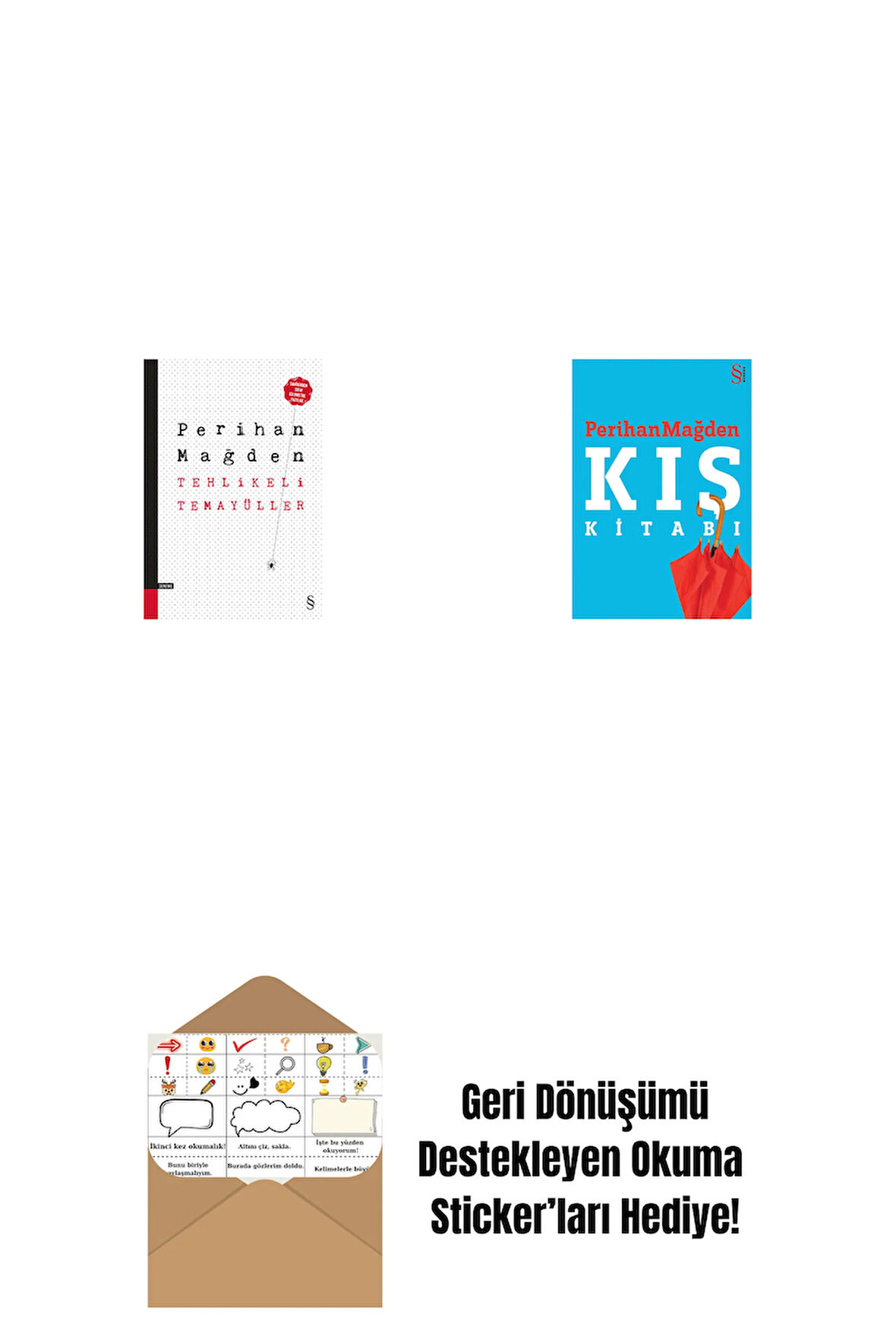Tehlikeli Temayüller + Kış Kitabı + Okuma Sticker'ları