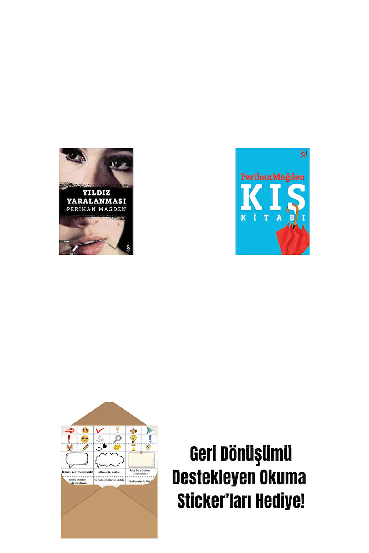 Yıldız Yaralanması + Kış Kitabı + Okuma Sticker'ları