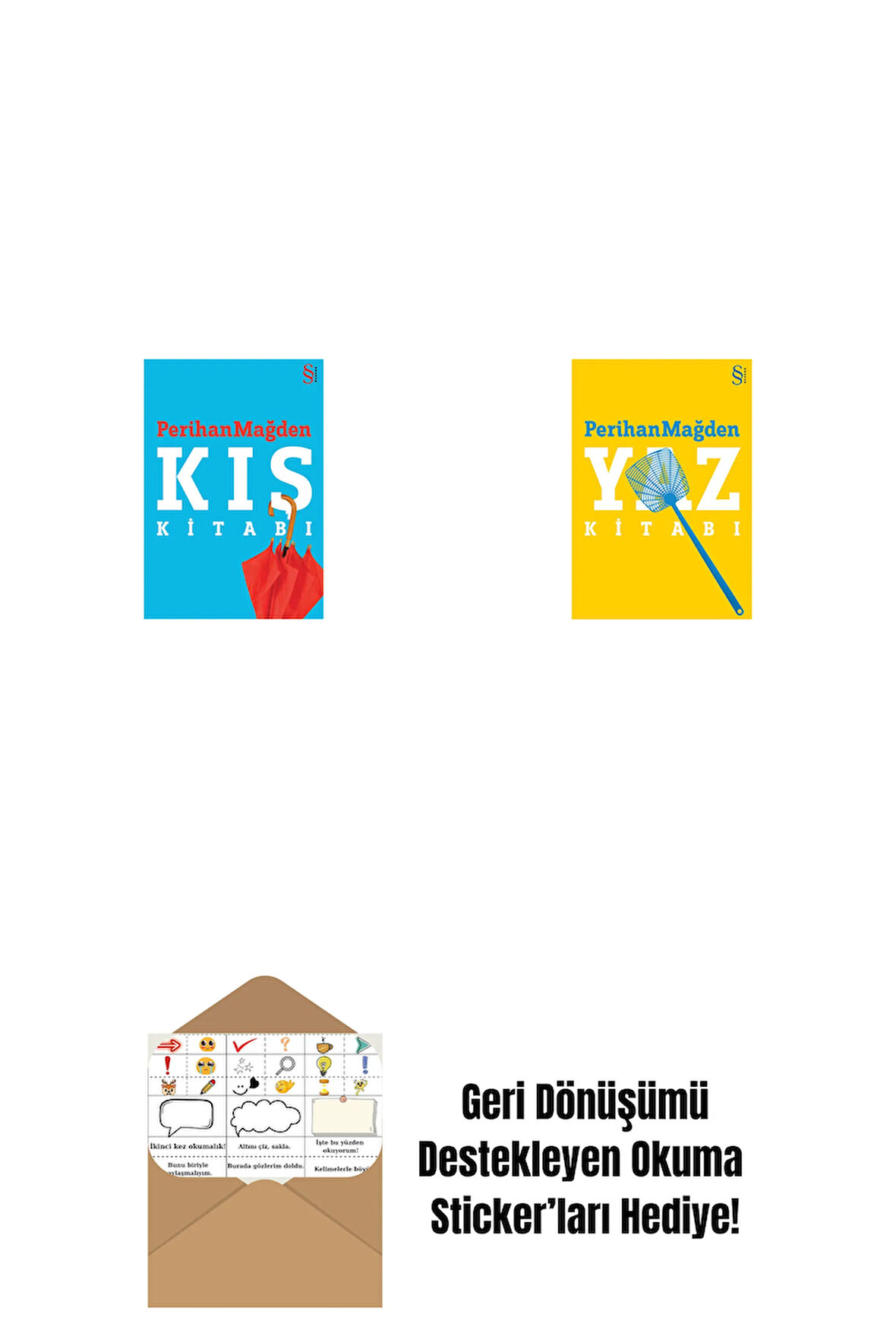 Kış Kitabı + Yaz Kitabı + Okuma Sticker'ları