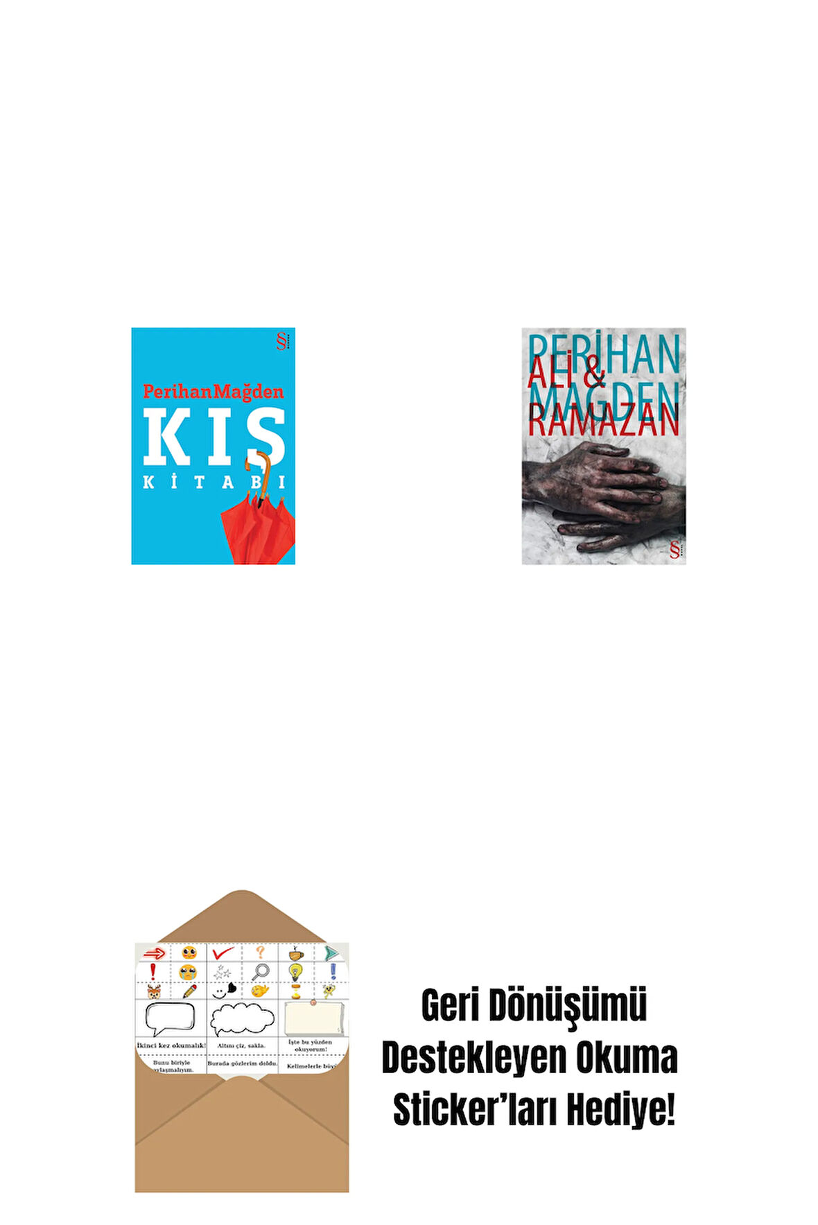 Kış Kitabı + Ali and Ramazan + Okuma Sticker'ları