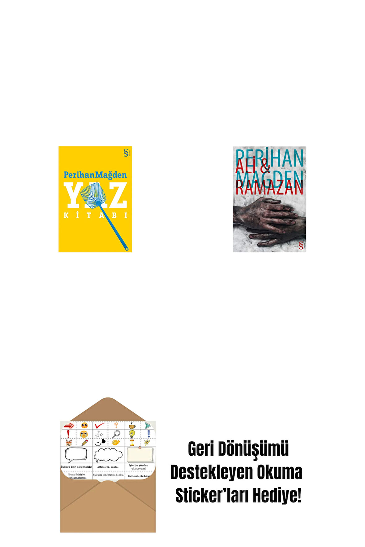 Yaz Kitabı + Ali and Ramazan + Okuma Sticker'ları