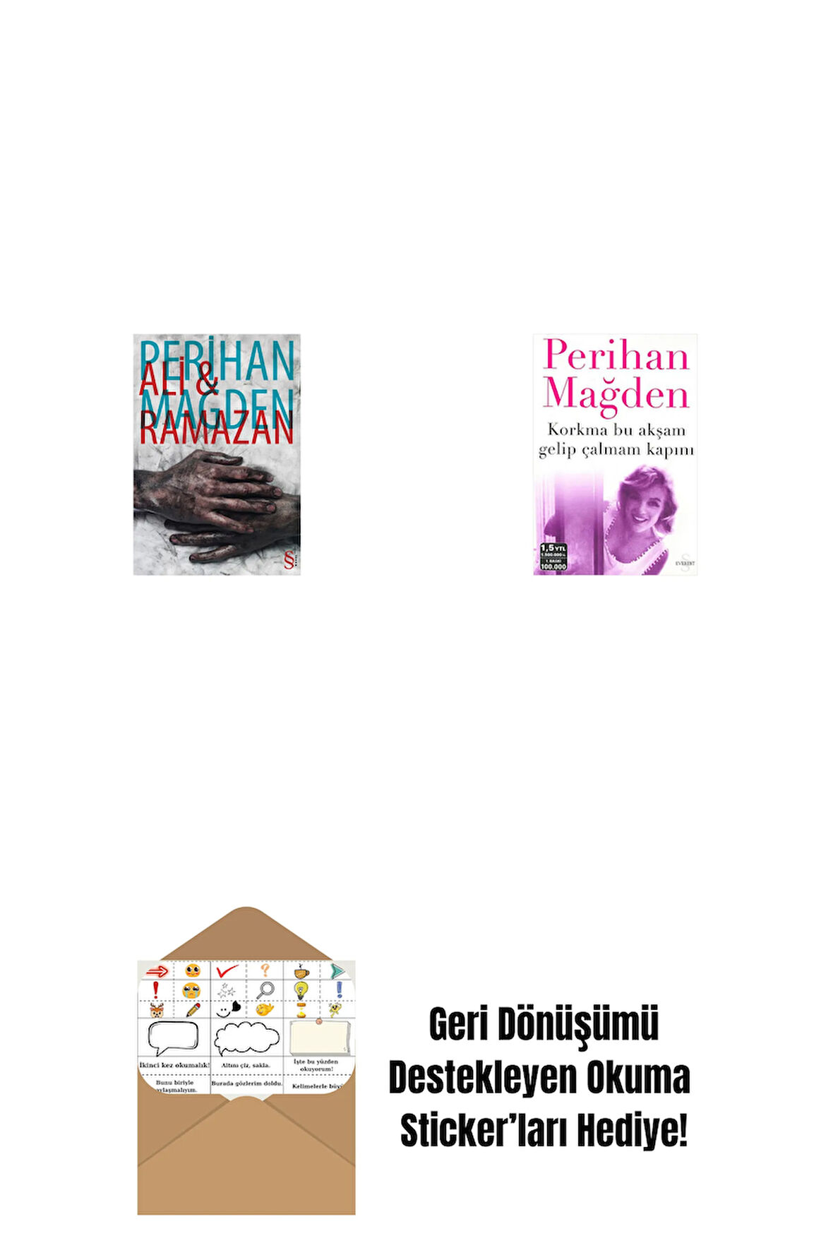 Ali and Ramazan + Korkma Bu Akşam Gelip Çalmam Kapını + Okuma Sticker'ları