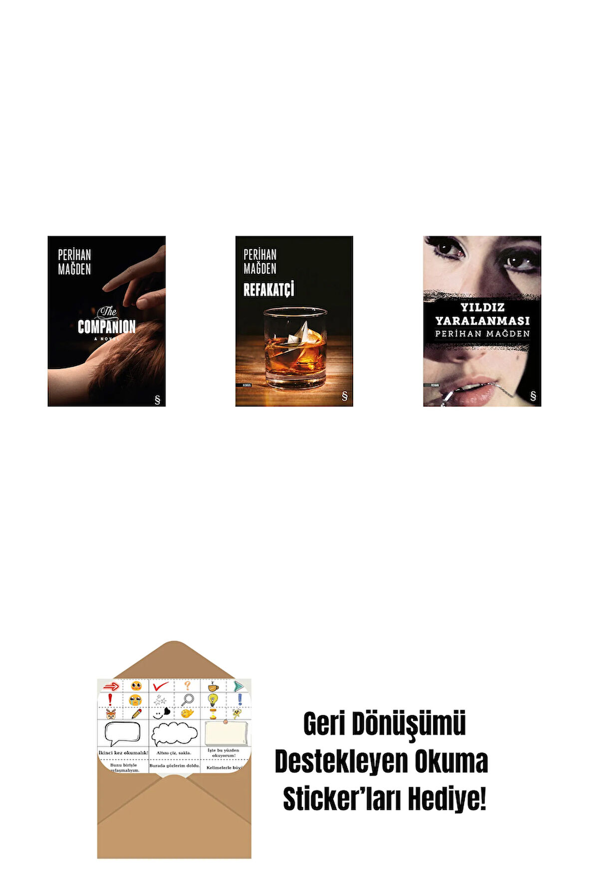 The Companion + Refakatçi + Yıldız Yaralanması + Okuma Sticker'ları