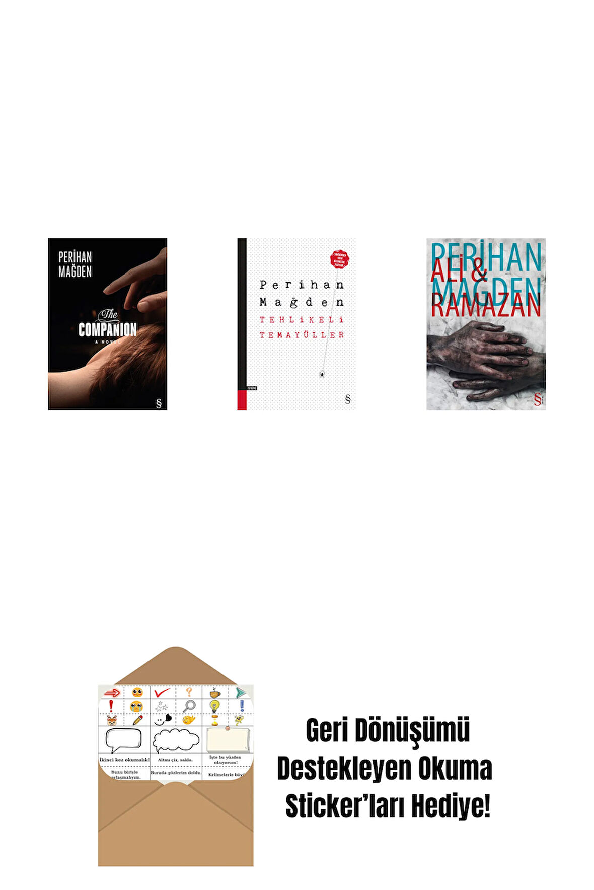The Companion + Tehlikeli Temayüller + Ali and Ramazan + Okuma Sticker'ları