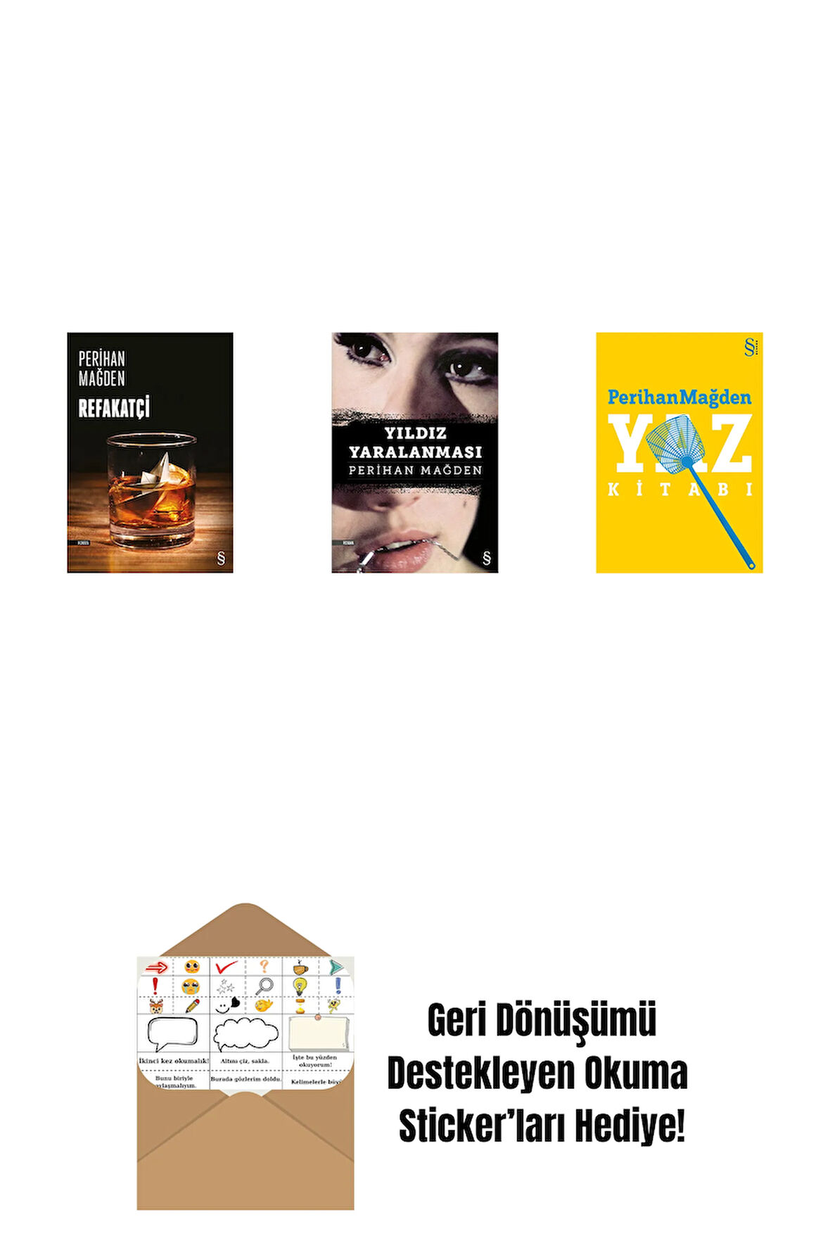 Refakatçi + Yıldız Yaralanması + Yaz Kitabı + Okuma Sticker'ları
