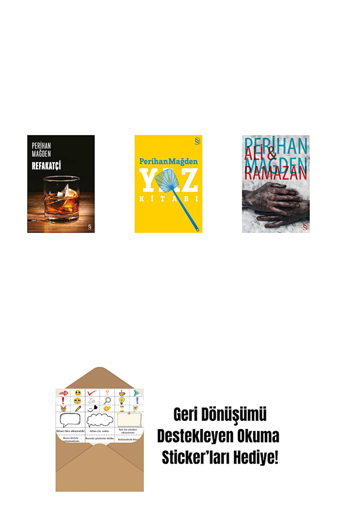 Refakatçi + Yaz Kitabı + Ali and Ramazan + Okuma Sticker'ları