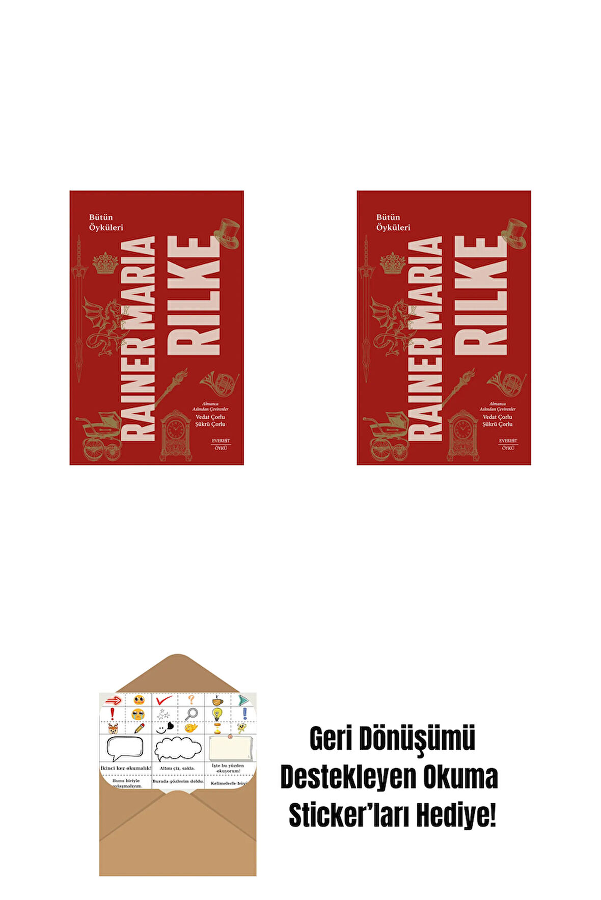 Malte Laurids Brigge'nin Notları + Duino Ağıtları + Okuma Sticker'ları