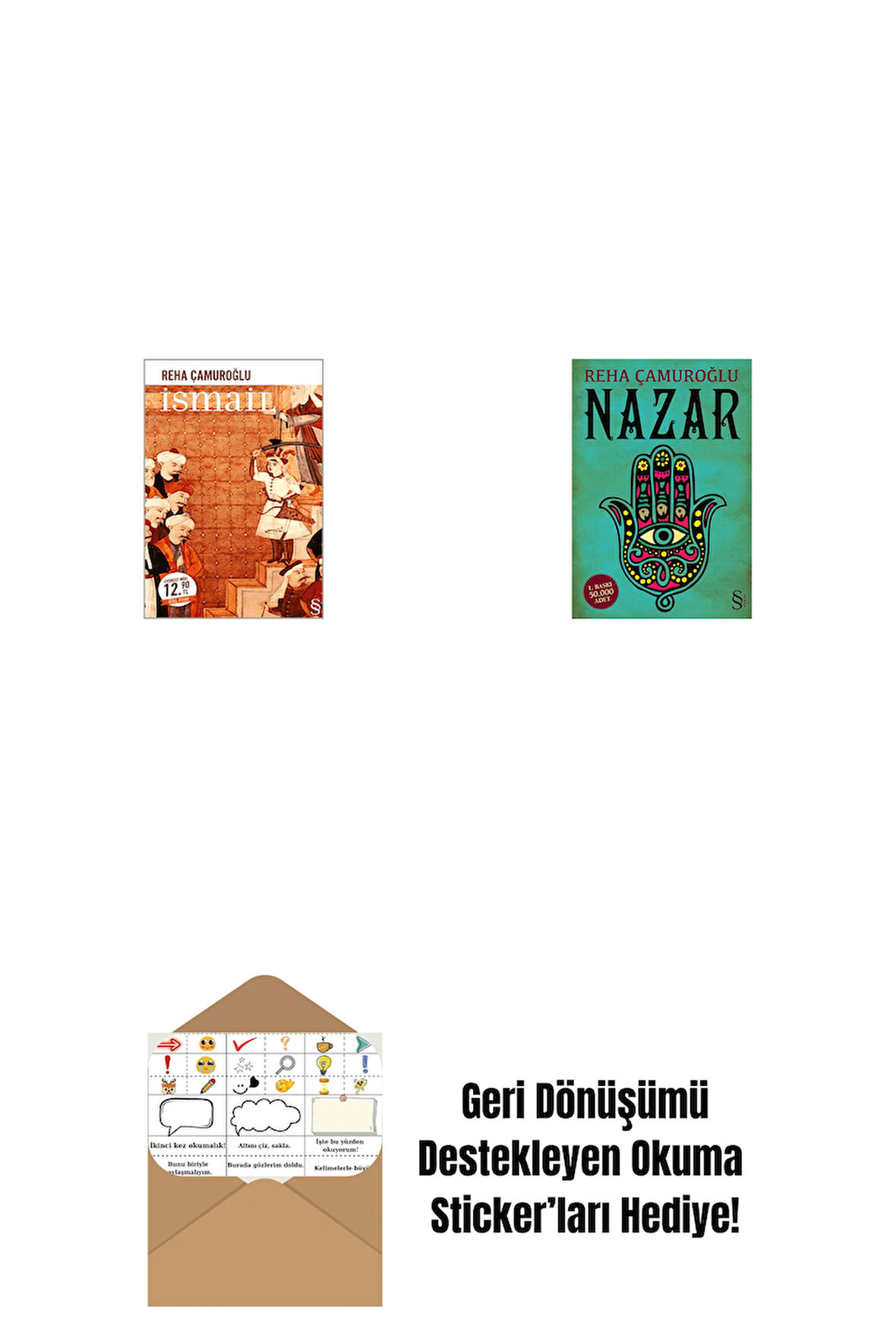 İsmail (Midi Boy) + Nazar + Okuma Sticker'ları