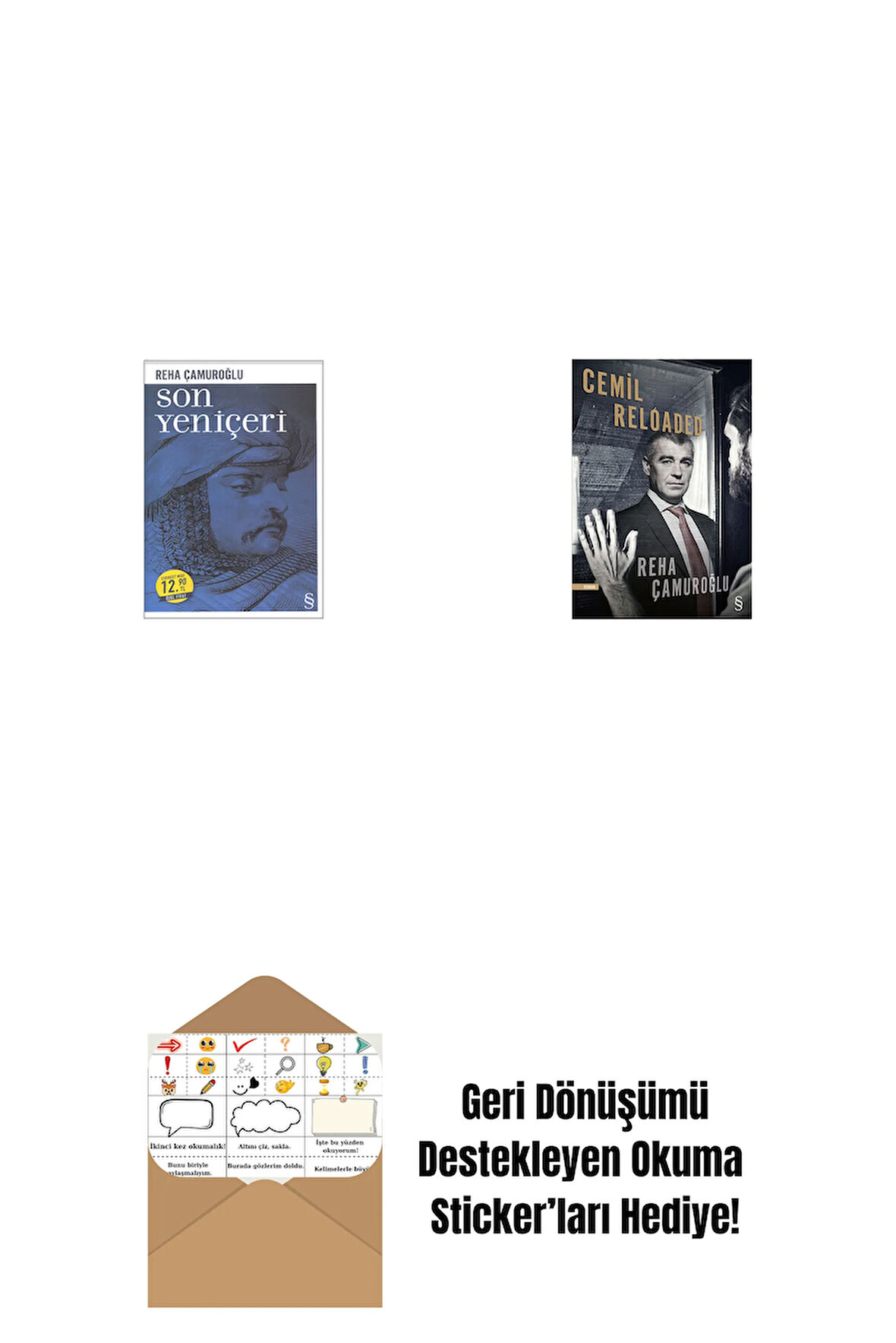 Son Yeniçeri (Midi Boy) + Cemil Reloaded + Okuma Sticker'ları