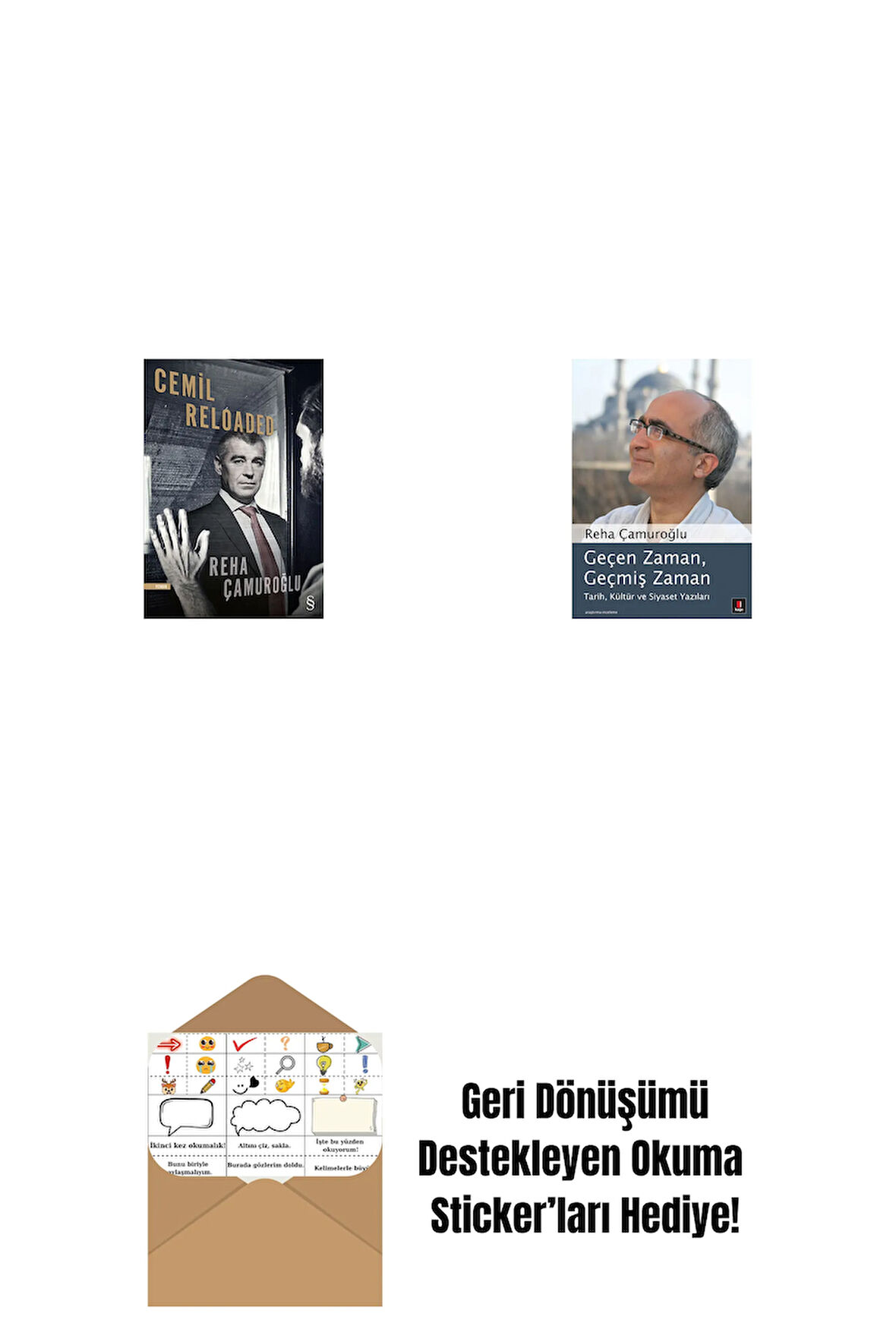 Cemil Reloaded + Geçen Zaman, Geçmiş Zaman + Okuma Sticker'ları
