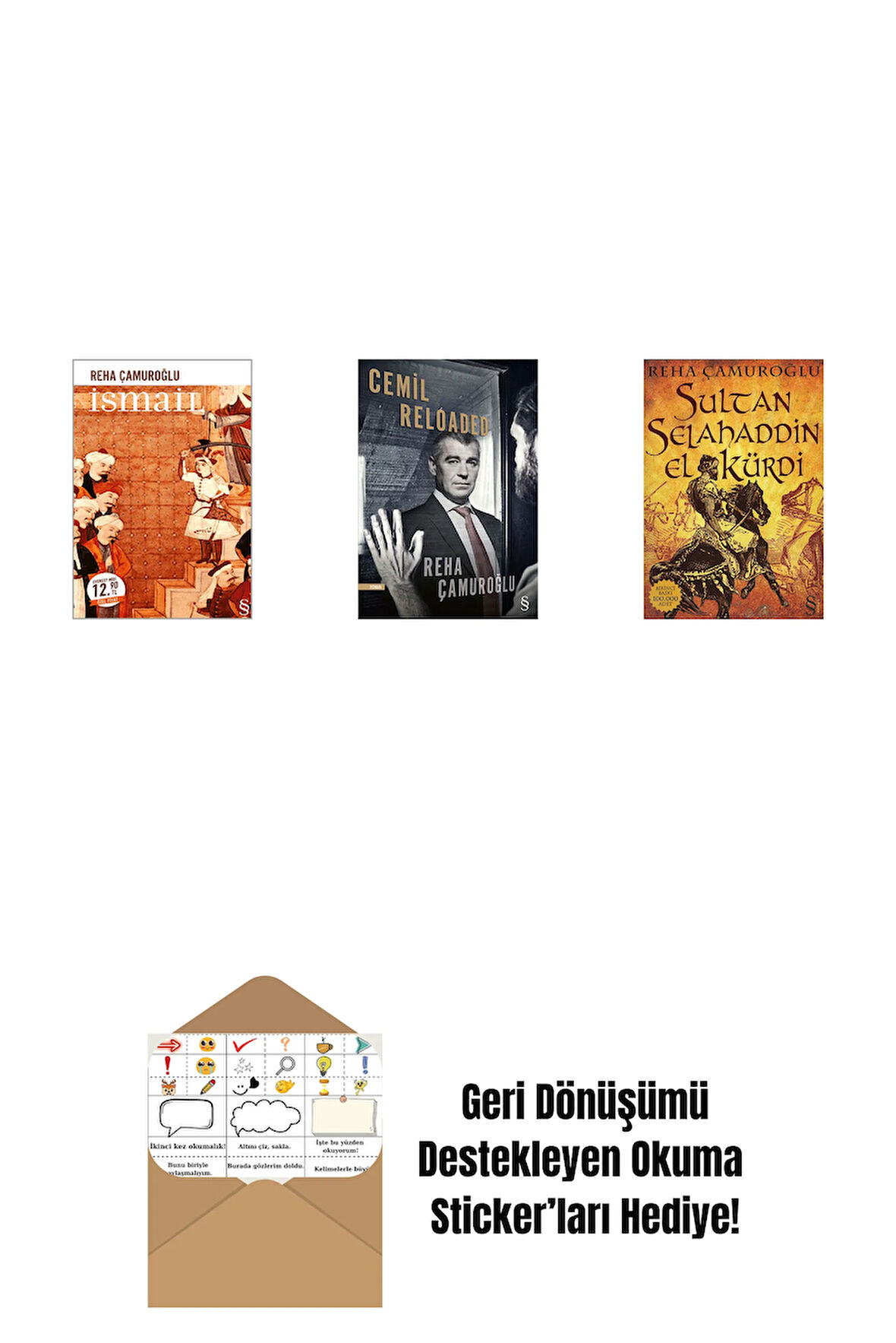 İsmail (Midi Boy) + Cemil Reloaded + Sultan Selahaddin El Kürdi + Okuma Sticker'ları