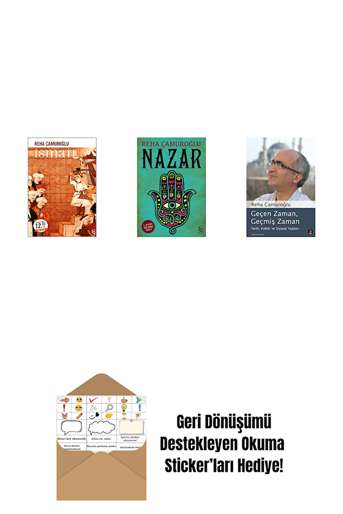 İsmail (Midi Boy) + Nazar + Geçen Zaman, Geçmiş Zaman + Okuma Sticker'ları