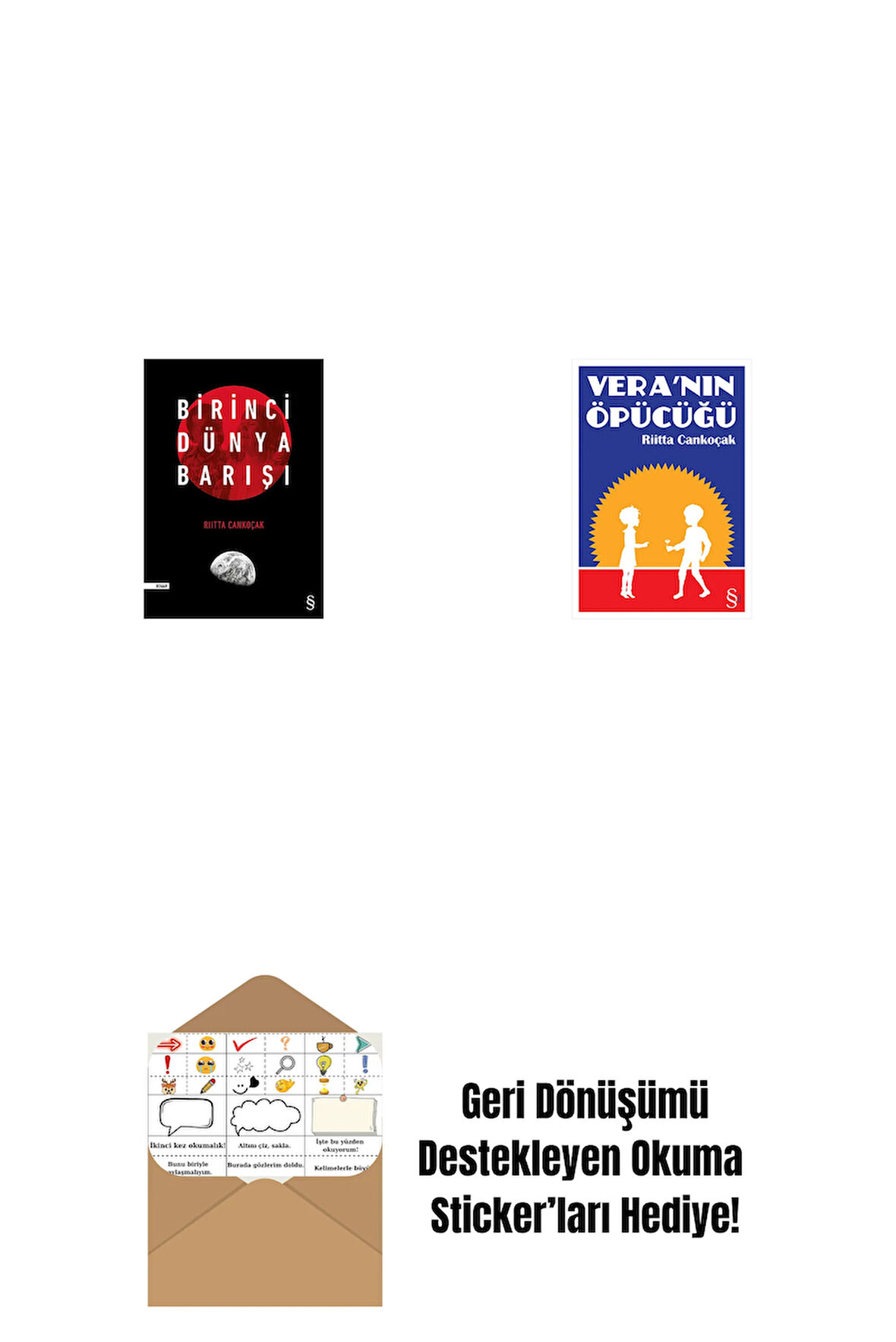 Birinci Dünya Barışı + Vera'nın Öpücüğü + Okuma Sticker'ları