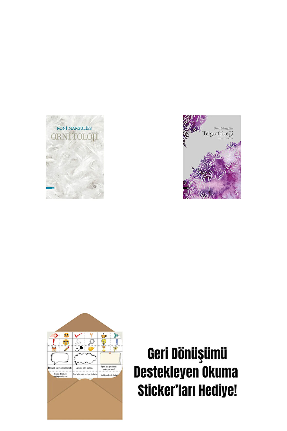 Ornitoloji + Telgrafçiçeği + Okuma Sticker'ları