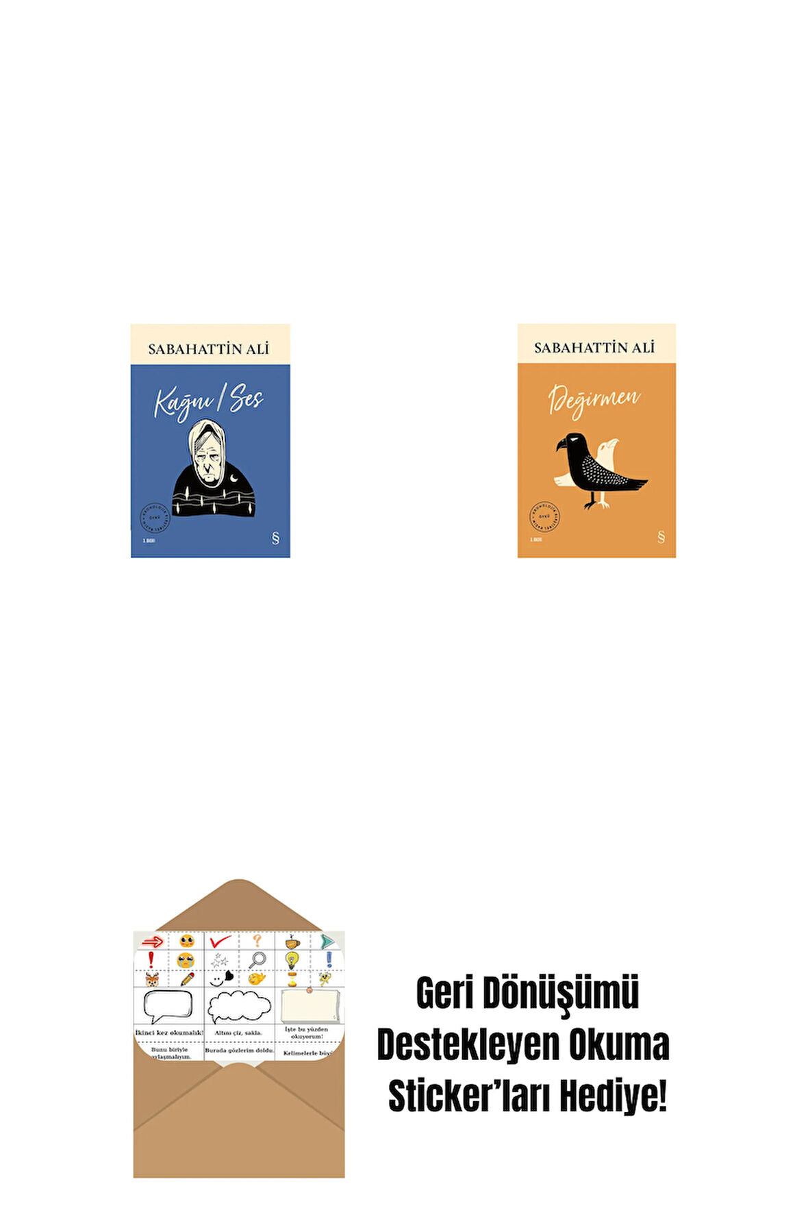 Kağnı / Ses + Değirmen + Okuma Sticker'ları