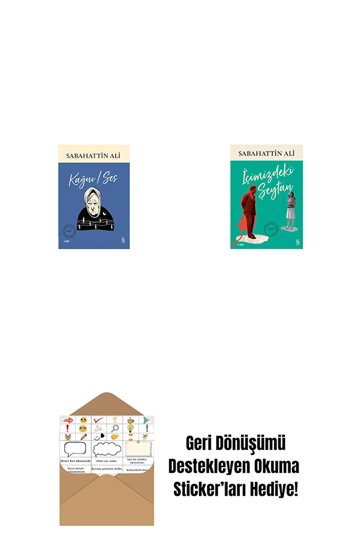 Kağnı / Ses + İçimizdeki Şeytan + Okuma Sticker'ları