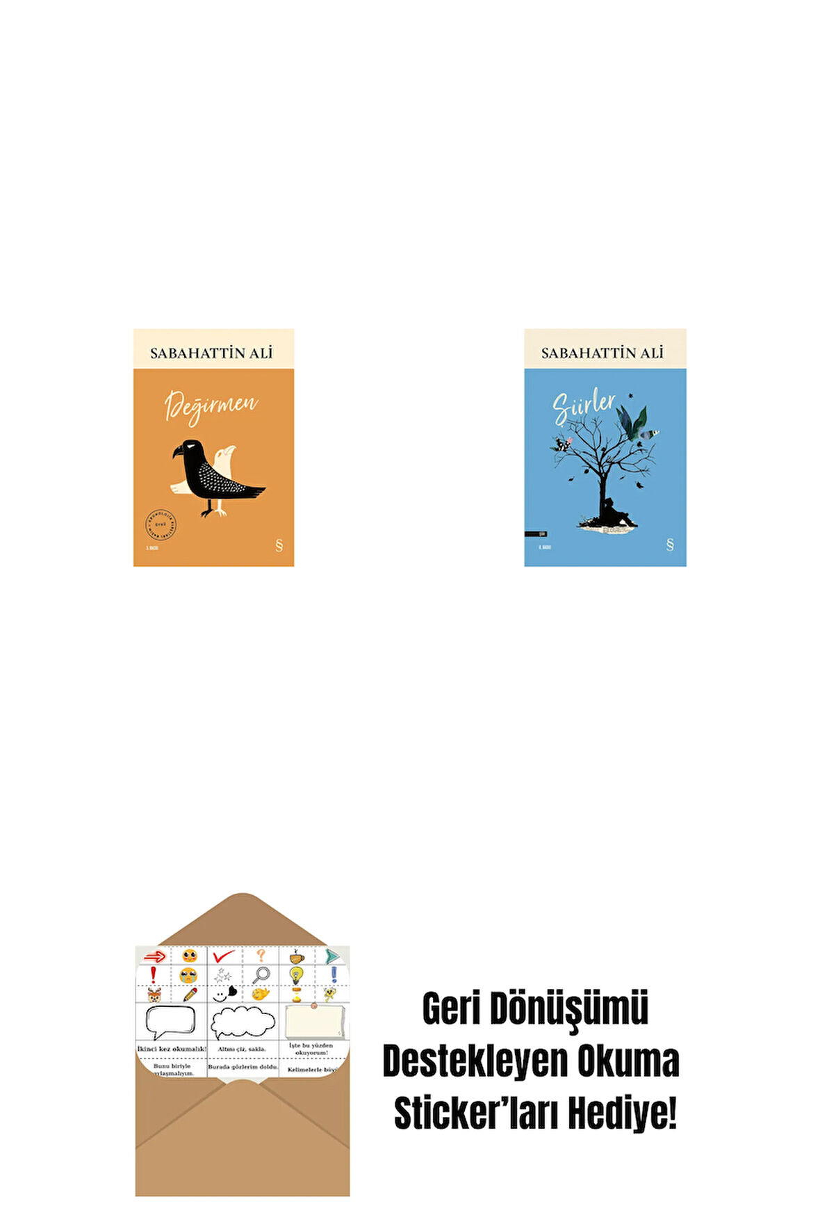Değirmen + Şiirler + Okuma Sticker'ları