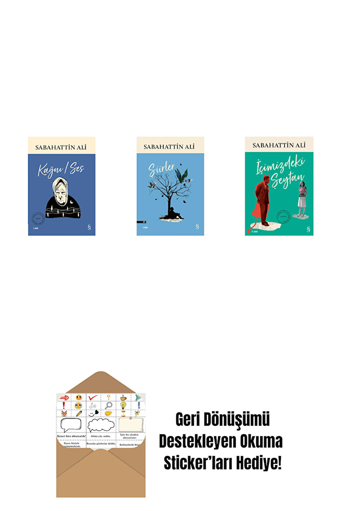 Kağnı / Ses + Şiirler + İçimizdeki Şeytan + Okuma Sticker'ları