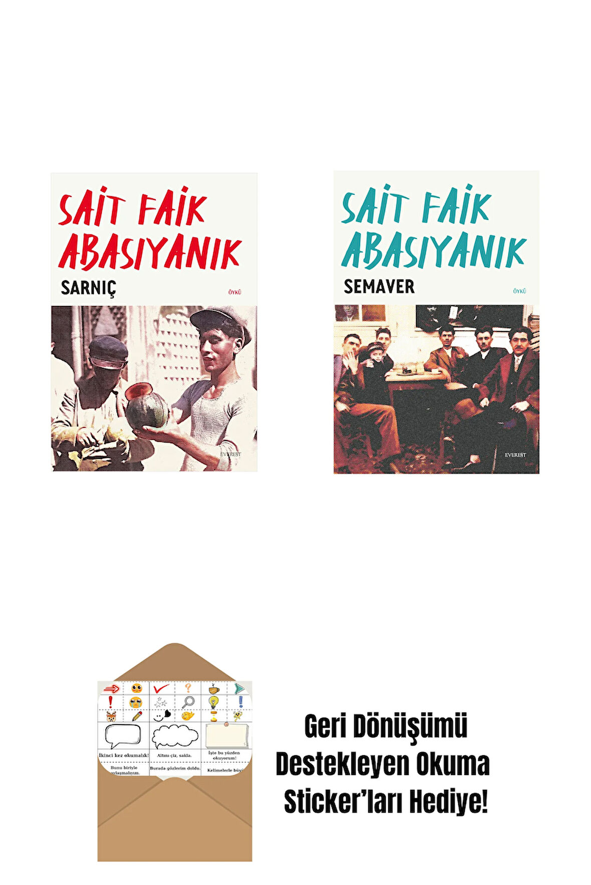 Sarnıç + Semaver + Okuma Sticker'ları