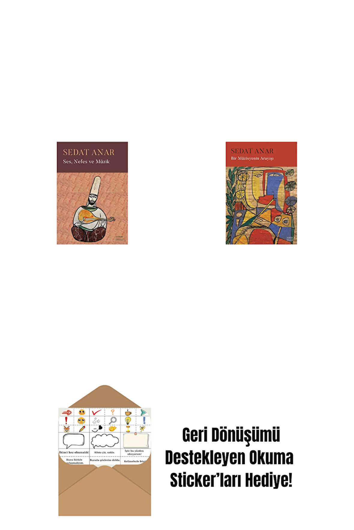 Ses Nefes ve Müzik + Bir Müzisyenin Arayışı + Okuma Sticker'ları