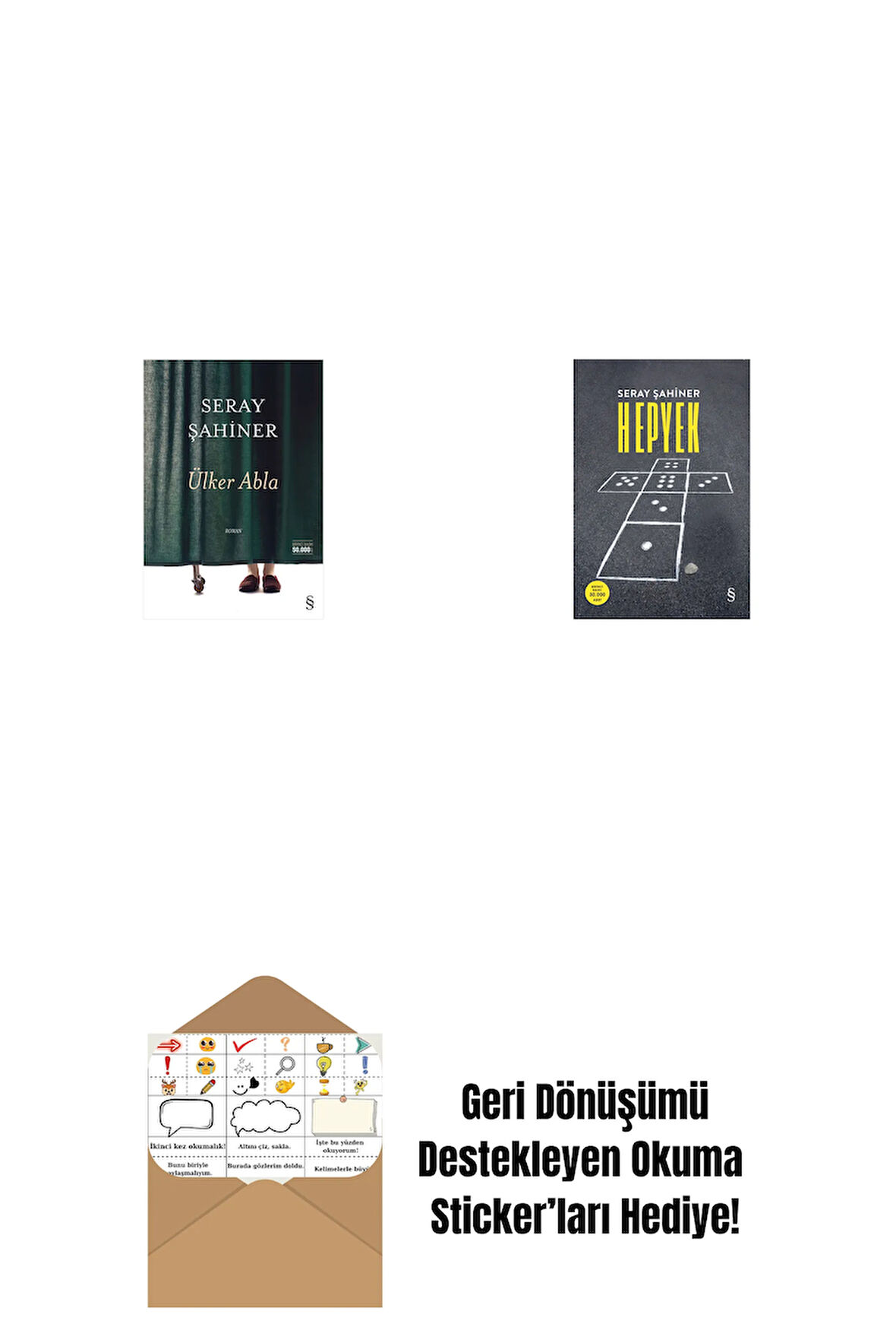 Ülker Abla + Hepyek + Okuma Sticker'ları