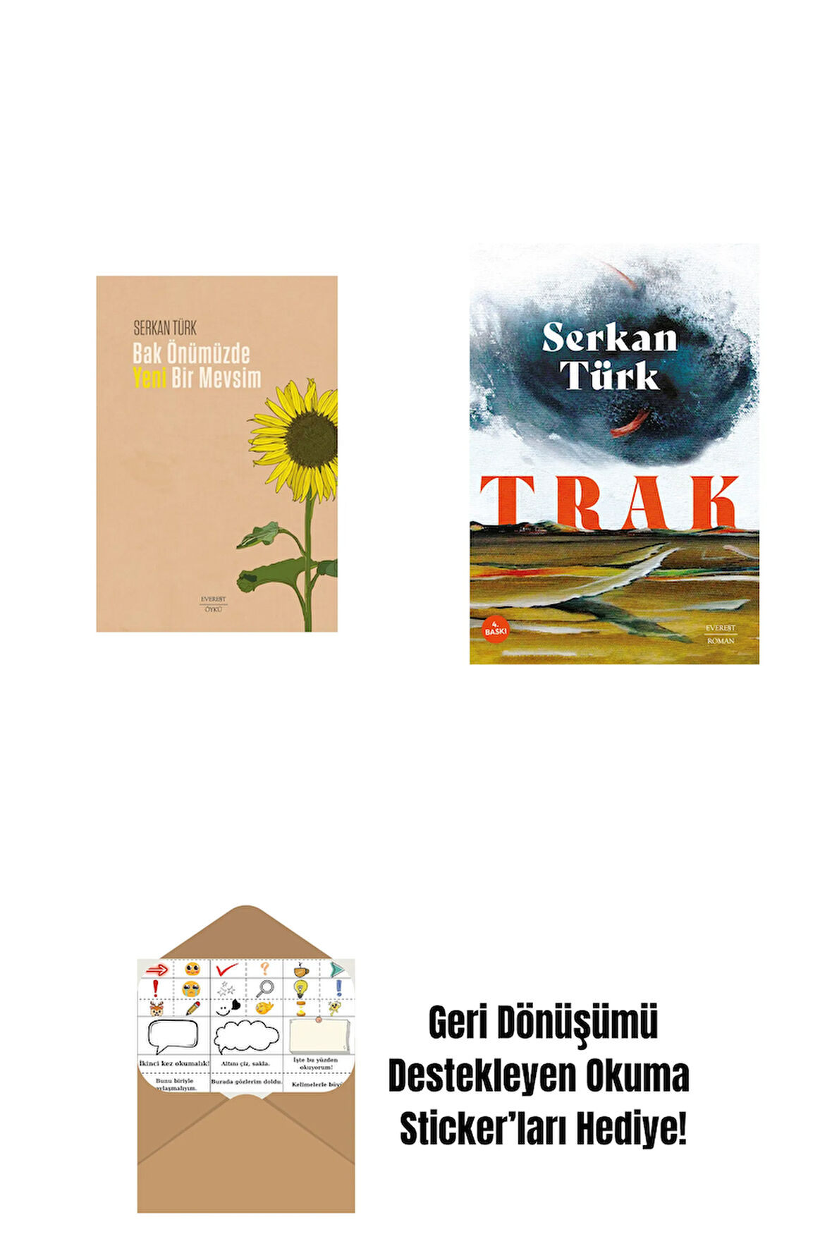 Bak Önümüzde Yeni Bir Mevsim + Trak + Okuma Sticker'ları