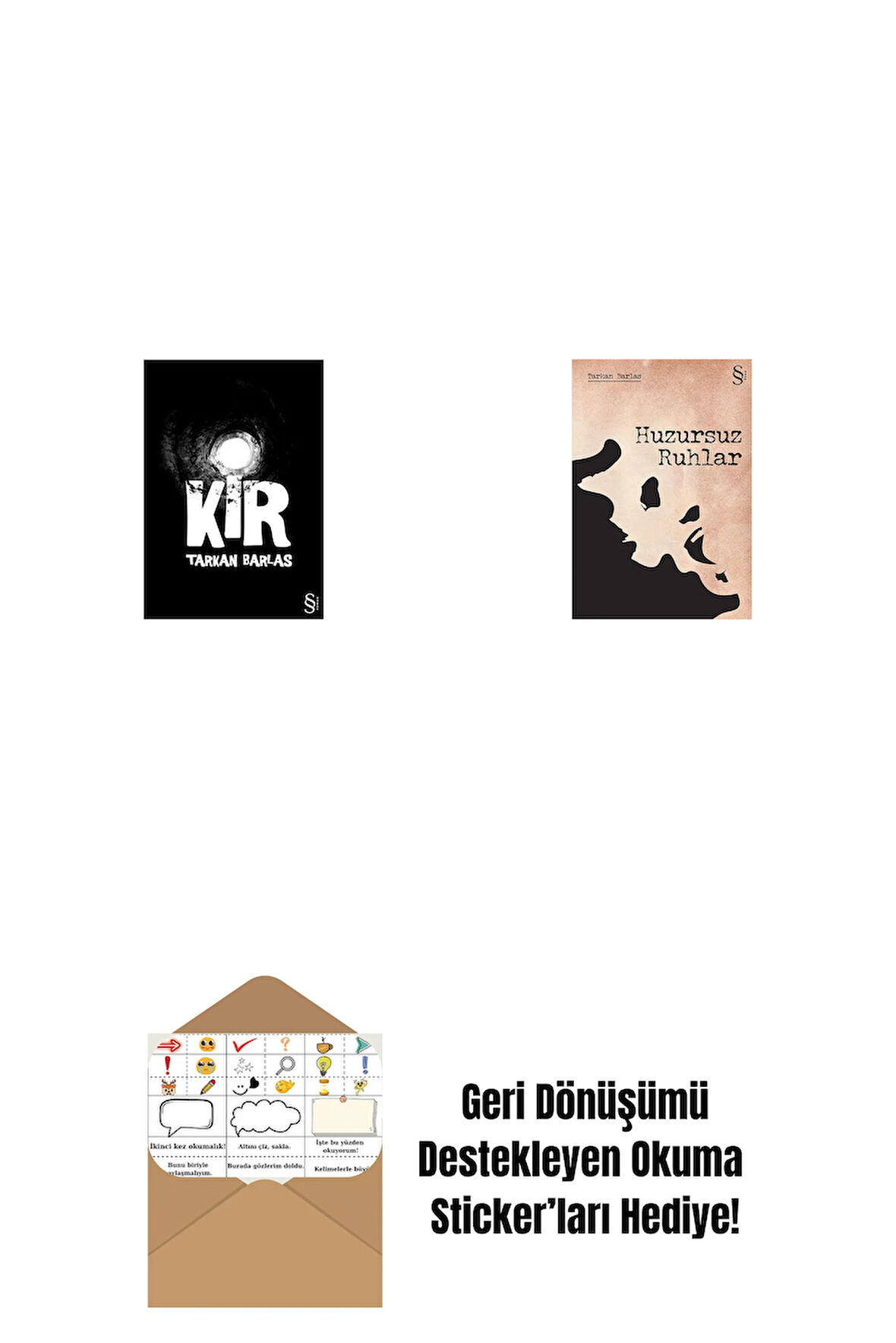 Kir + Huzursuz Ruhlar + Okuma Sticker'ları