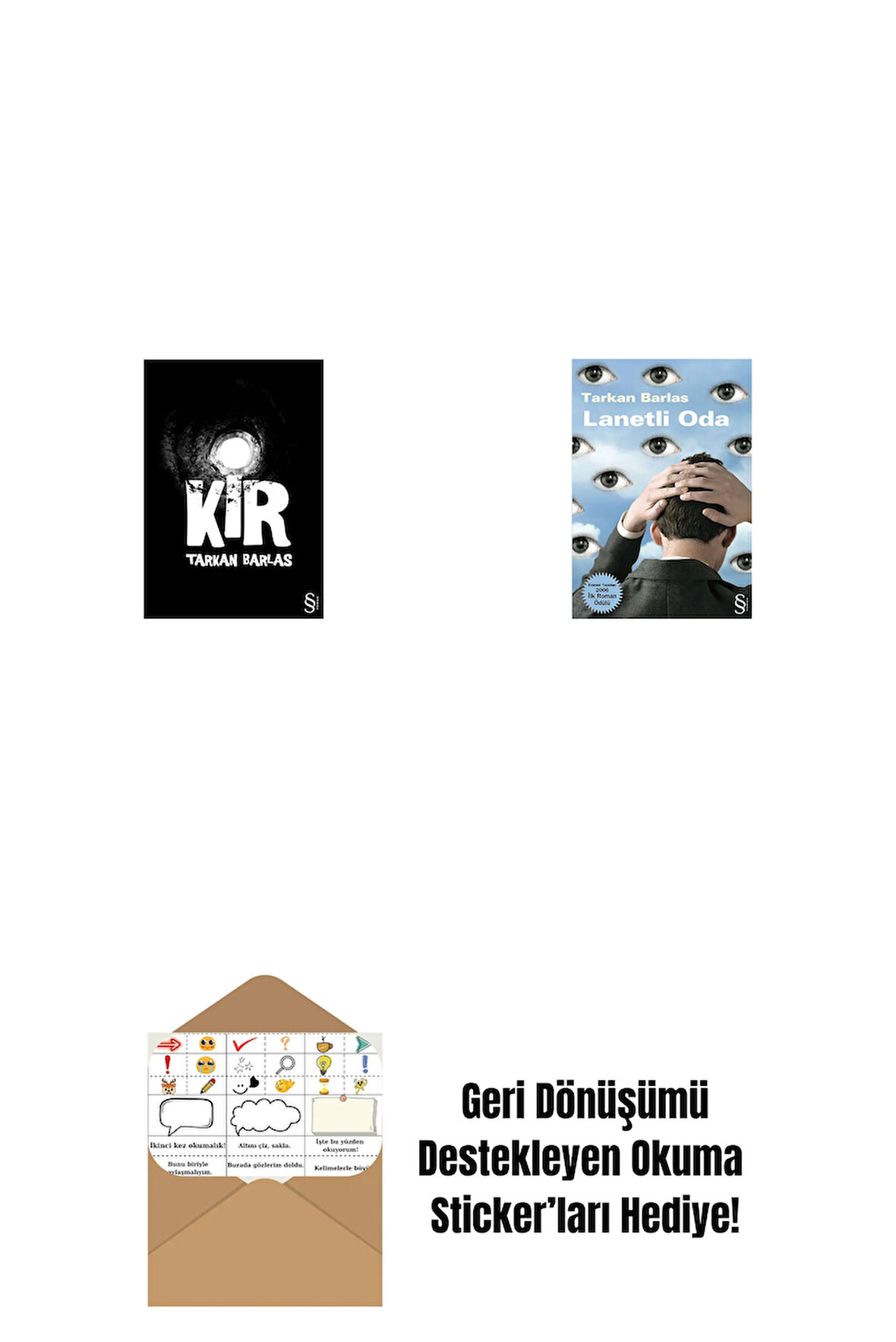 Kir + Lanetli Oda + Okuma Sticker'ları