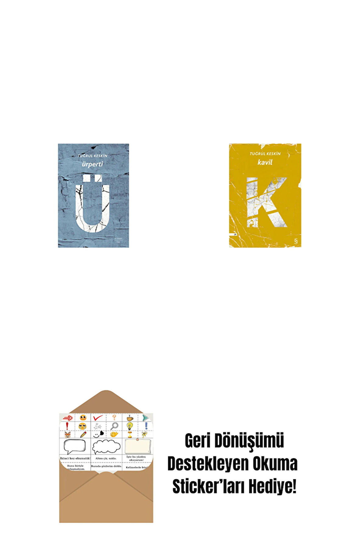 Ürperti + Kavil + Okuma Sticker'ları