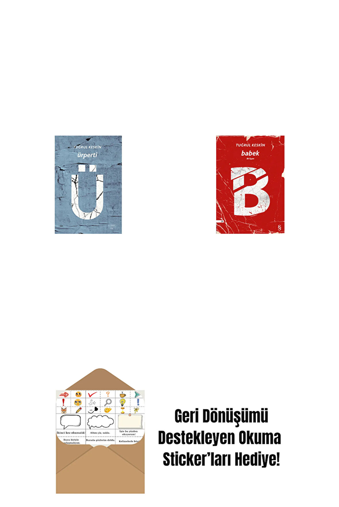 Ürperti + Babek + Okuma Sticker'ları