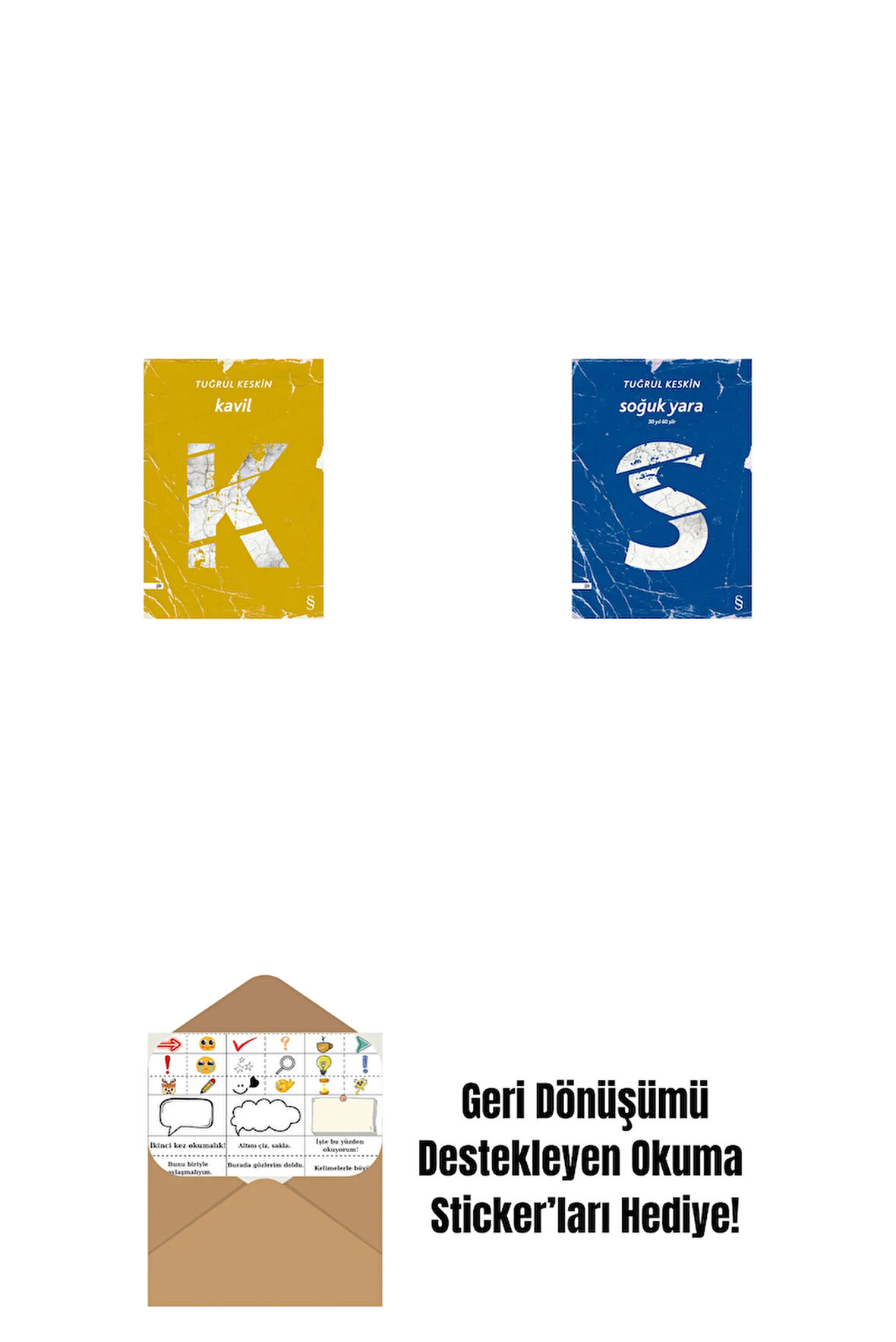 Kavil + Soğuk Yara + Okuma Sticker'ları