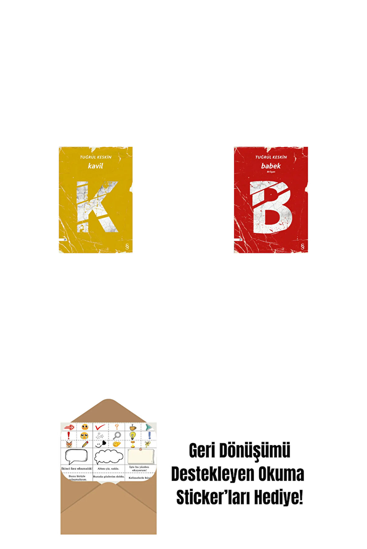 Kavil + Babek + Okuma Sticker'ları