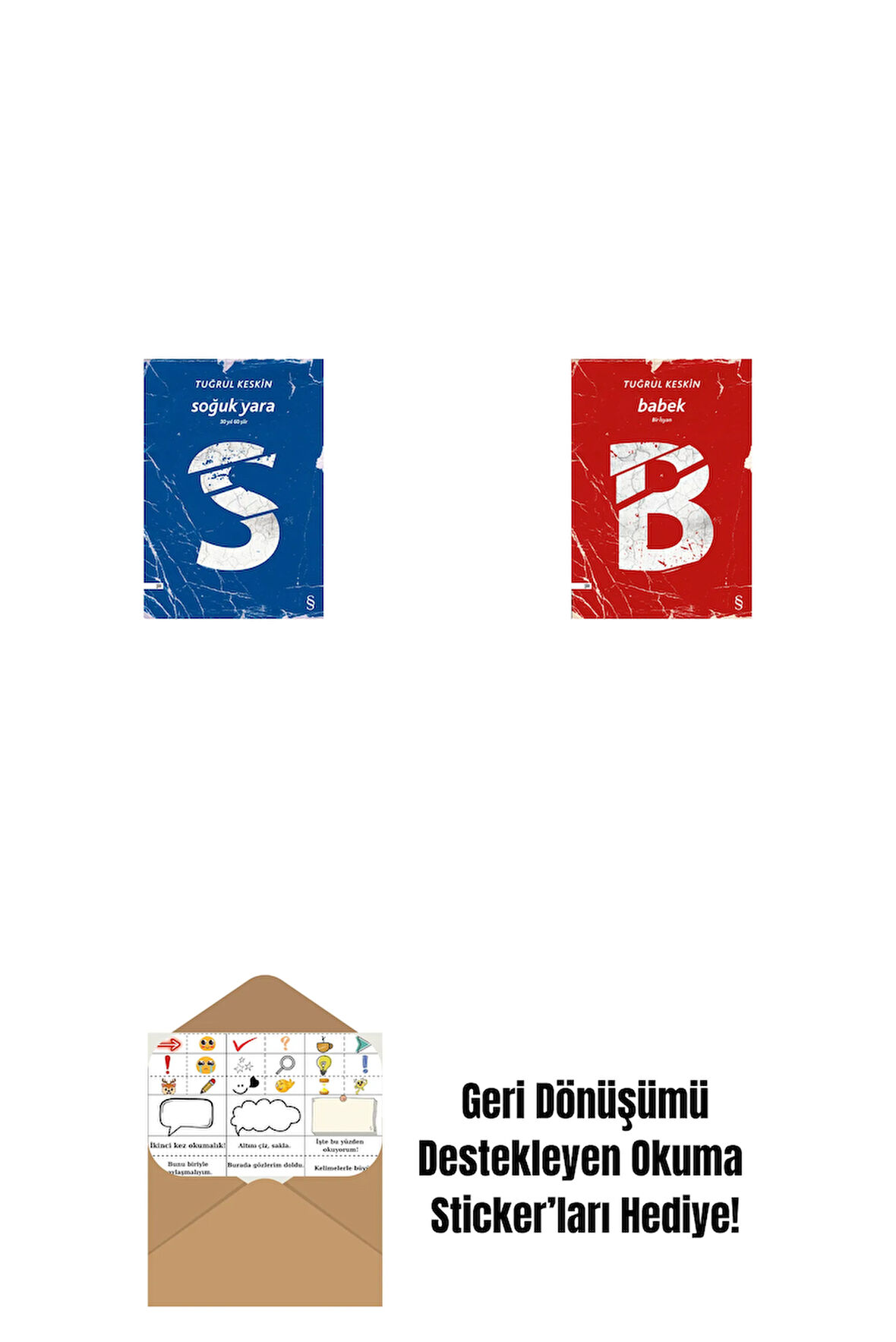 Soğuk Yara + Babek + Okuma Sticker'ları